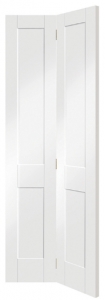 Victorian Shaker White Bi-fold Door
